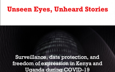 Unseen eyes, unheard stories: experiences of COVID-19 surveillance in Kenya and Uganda