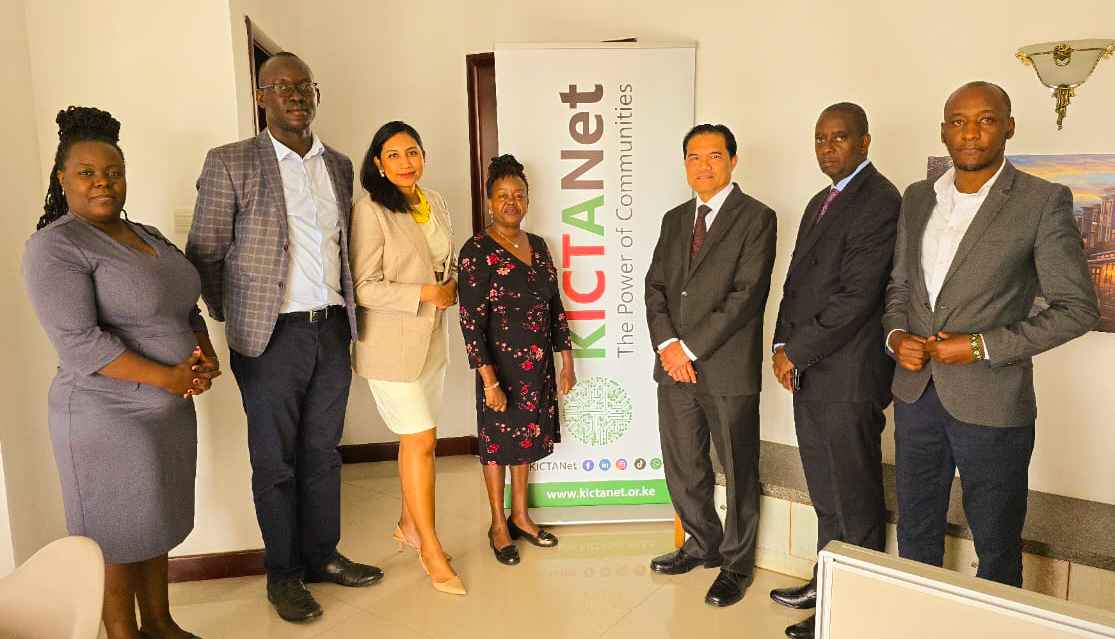 The KICTANet team, led by CEO Dr. Grace Githaiga, met with H.E. Ruzaimi Mohamad, High Commissioner of Malaysia to Kenya, and Ms. Syufiza Yusof, Lead - Africa Market Access at the Malaysia Digital Economy Corporation (MDEC).