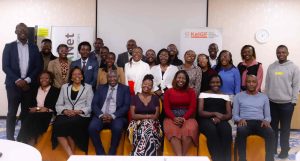 Group photo of participants who participated in the KICTANet with support from the Slovak Agency for International Development Cooperation (SAIDC) convened a thought leadership roundtable discussion on 26 June 2024, dubbed "Policy Dialogue on Cybersecurity and Data Protection in Kenya."