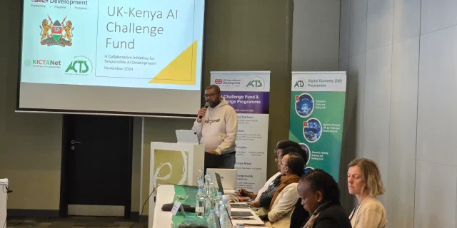 Opening Remarks by Ali Hussein, Chairperson, KICTANet Board of Trustees, during the AI Challenge Fund Projects Launch