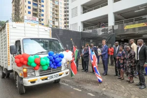 The UK Government, in partnership with KICTANet, today handed over 150 computers to Mandera County to enhance digital inclusion and empower local communities. This initiative, under the UK’s Digital Access Programme and the Strengthening Digital Communities Project, aims to bridge the digital divide and contribute to Kenya's vision of a digitally empowered nation.