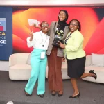 Ms Cherie Oyier Programs Officer-Women’s Digital Rights, KICTANet, Ms Mariam Jamal a Law and Public Policy professional and Ms Rosemary Kimwatu head of data protection at Kenya Commercial Bank Group, and Edrine Wanyama, an Advocate of the Courts of Judicature of the Republic of Uganda.