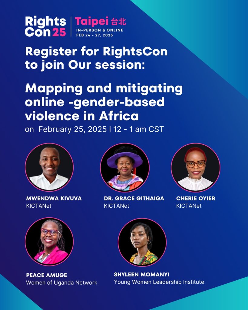 Mapping and mitigating online gender-based violence in Africa - RightsCon