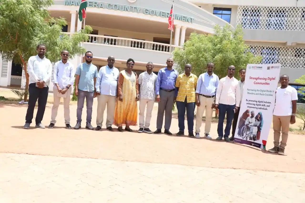 Courtesy call to the Governor of Mandera County Office